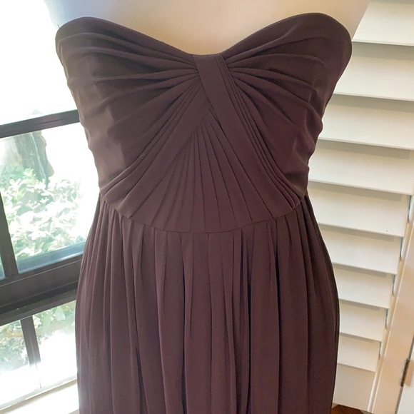 David’s Bridal Strapless Gown • Size 2 • NEW! - Picture 1 of 13
